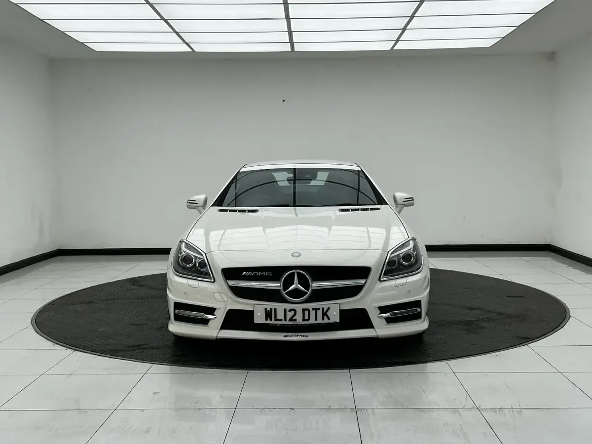 Used Mercedes SLK250 AMG 2012 White Cabriolet