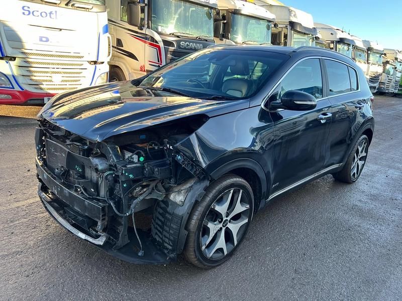 Black Used 2017 Kia Sportage GT-Line SUV | £5,495 - Image 1/4