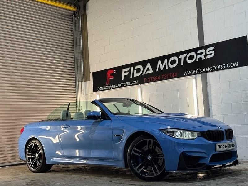 Used BMW M4 Cabriolet Comfort Edition 431 HP (317 kW) 2017 Blue Cabriolet