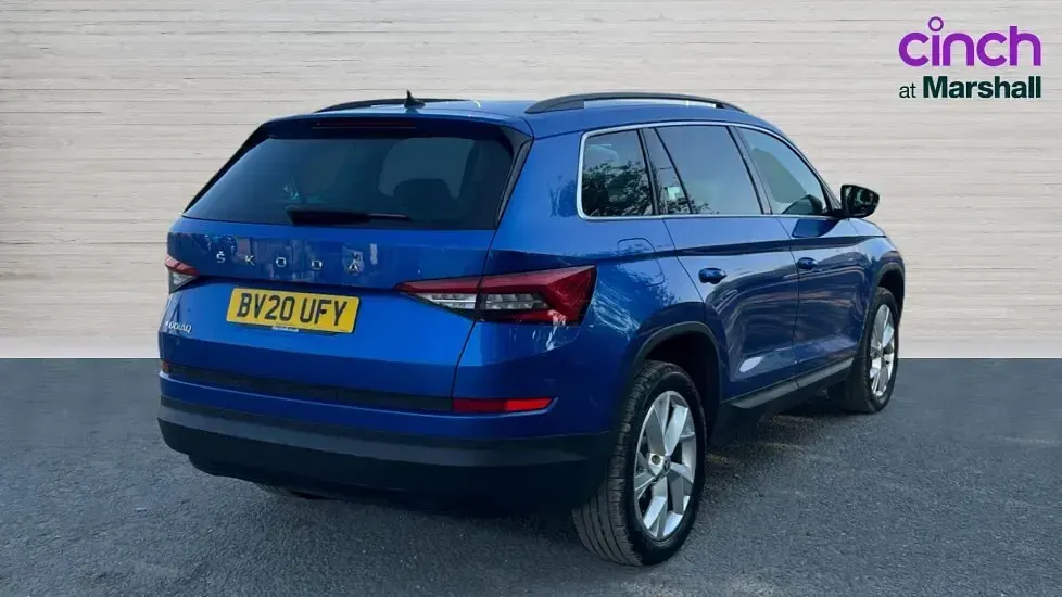 Used Skoda Kodiaq SE L 150 HP (110 kW) 2020 Blue SUV