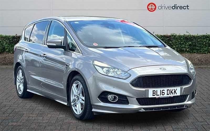 Silver Used 2016 Ford S-MAX Sport MPV | £11,293 (Fair price) - Image 1/4