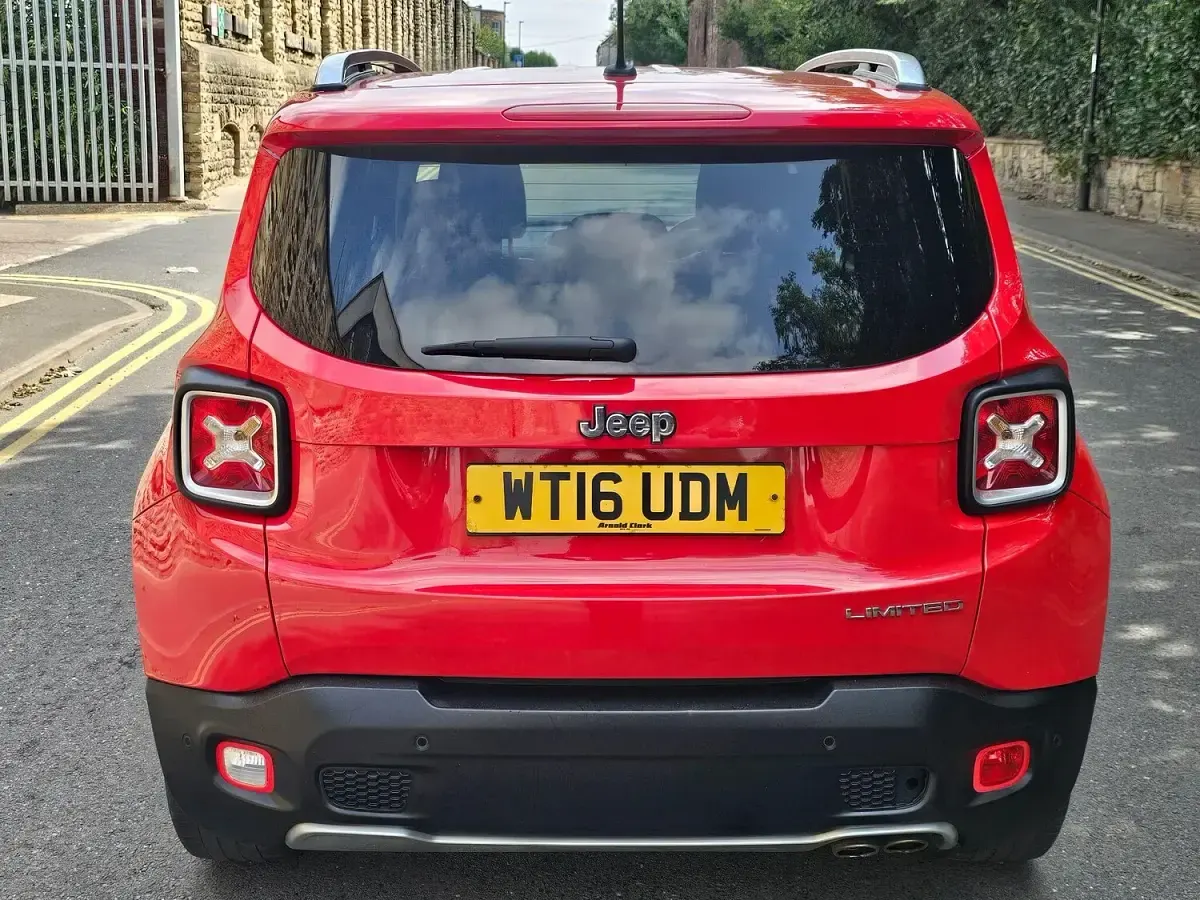 Used Jeep Renegade Limited 120 HP (88 kW) 2016 Red SUV