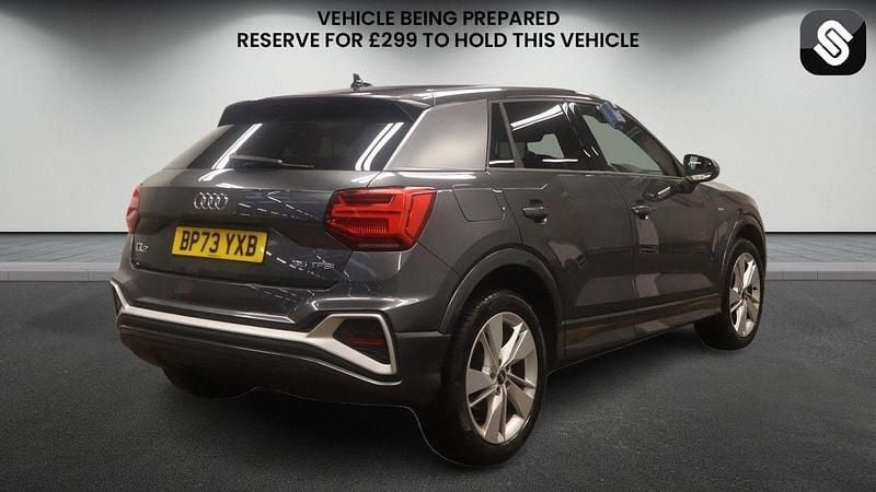 Used Audi Q2 S-Line 150 HP (110 kW) 2024 Daytona grey SUV