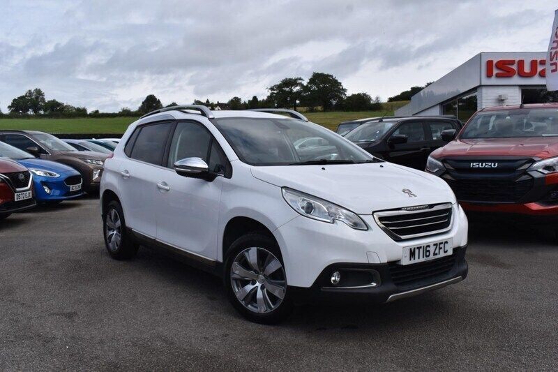 White Used 2016 Peugeot 2008 Allure SUV | £5,682 (Fair price) - Image 1/3