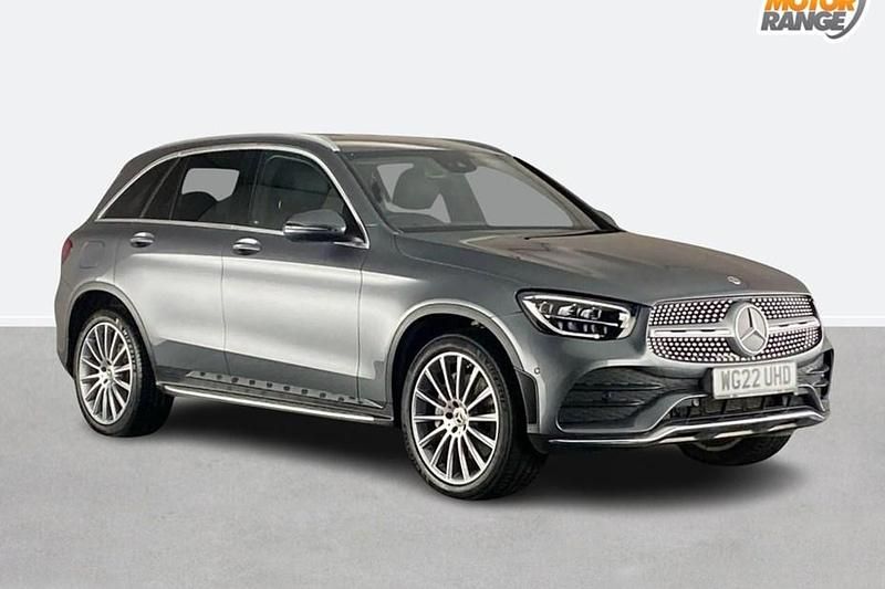 Grey Used 2022 Mercedes GLC300 AMG Line Premium Estate | £31,495 (Fair price) - Image 1/1