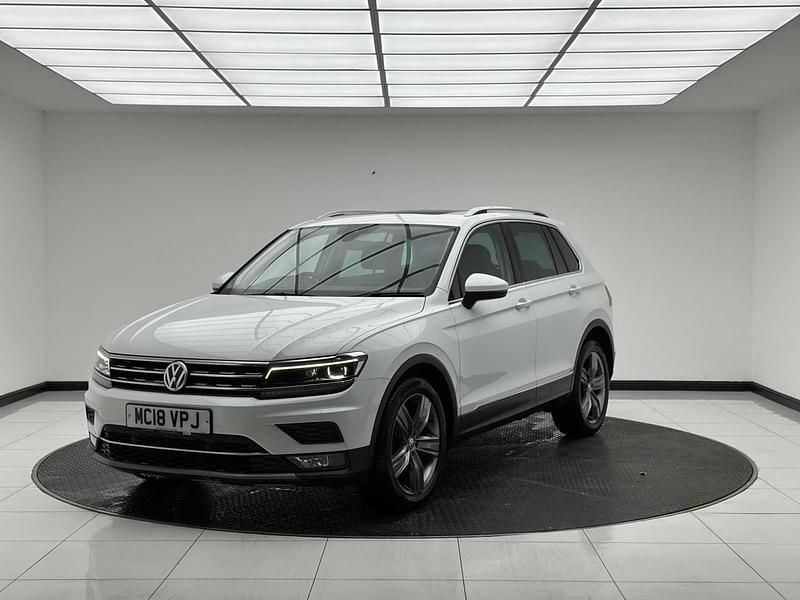 Used VW Tiguan SEL 150 HP (110 kW) 2018 White SUV