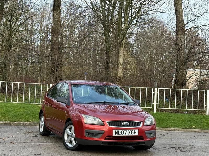 Used Ford Focus Zetec 2007 Red Hatchback