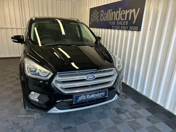 Used Ford Kuga Titanium 120 HP (88 kW) 2019 Black SUV