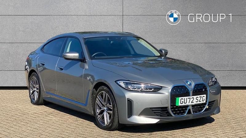 Grey Used 2022 BMW i4 Sport Line Sedan | £29,295 (Fair price) - Image 1/4