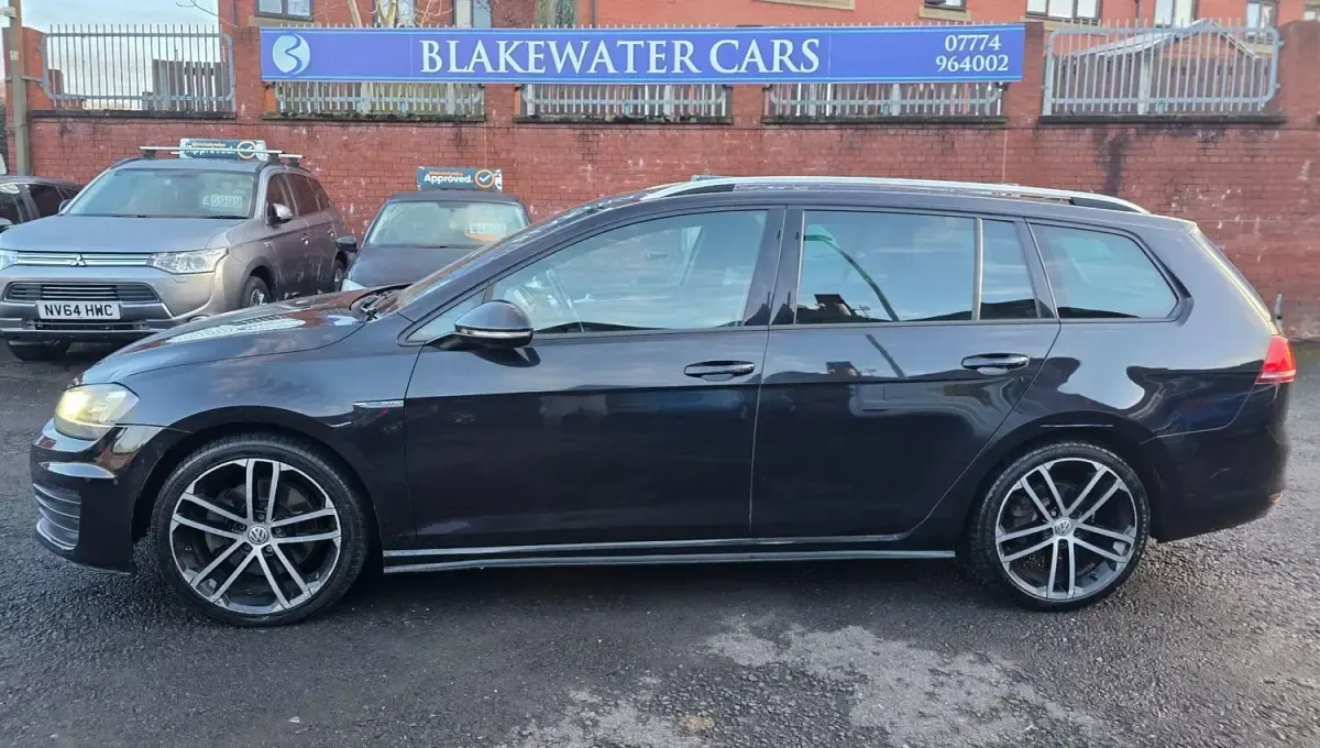 Second-hand VW Golf VII GTD 2017 Negru Break