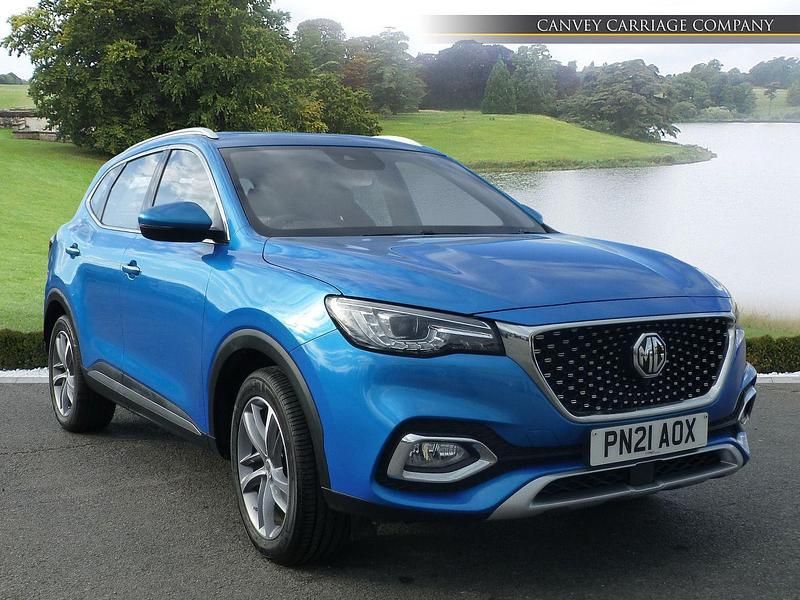 Blue Used 2021 MG HS Exclusive SUV | £15,300 (Good price) - Image 1/4