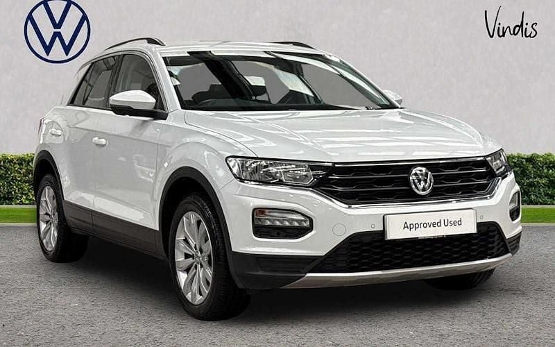 White Used 2020 VW T-Roc SE SUV | £12,962 (Fair price) - Image 1/4
