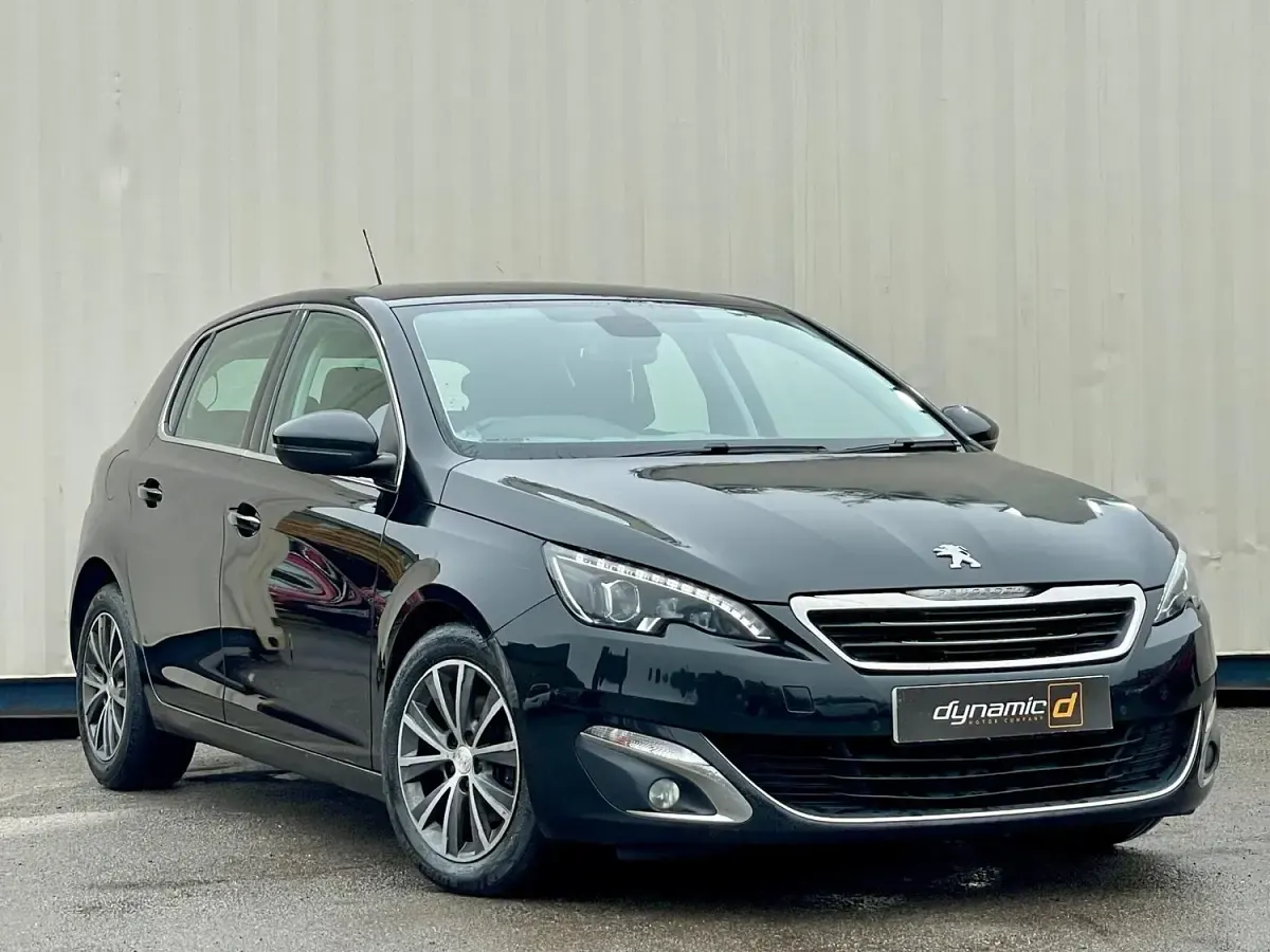 Used Peugeot 308 Allure 120 HP (88 kW) 2016 Black Hatchback