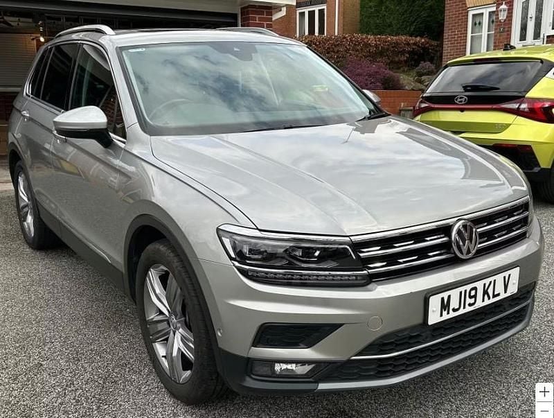 Used VW Tiguan SEL 2019 Silver SUV