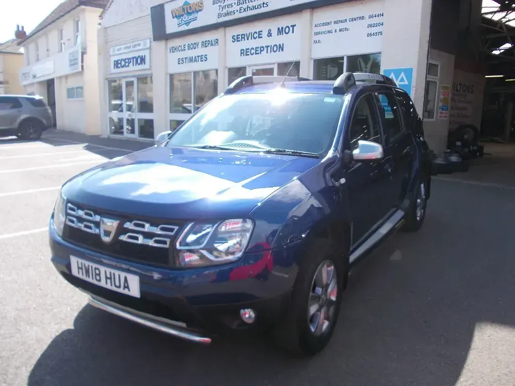 Used Dacia Duster 110 HP (80 kW) 2018 Blue SUV