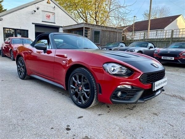 Red Used 2018 Fiat 124 Cabriolet | £19,995 (Fair price) - Image 1/4
