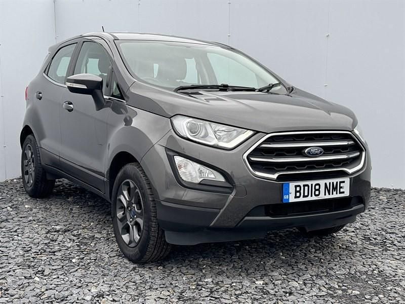 Grey Used 2018 Ford Ecosport Zetec SUV | £9,995 (Fair price) - Image 1/4