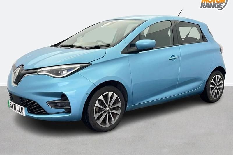 Used Renault Zoe GT-Line 100 kW (136 HP) 2021 Blue Hatchback