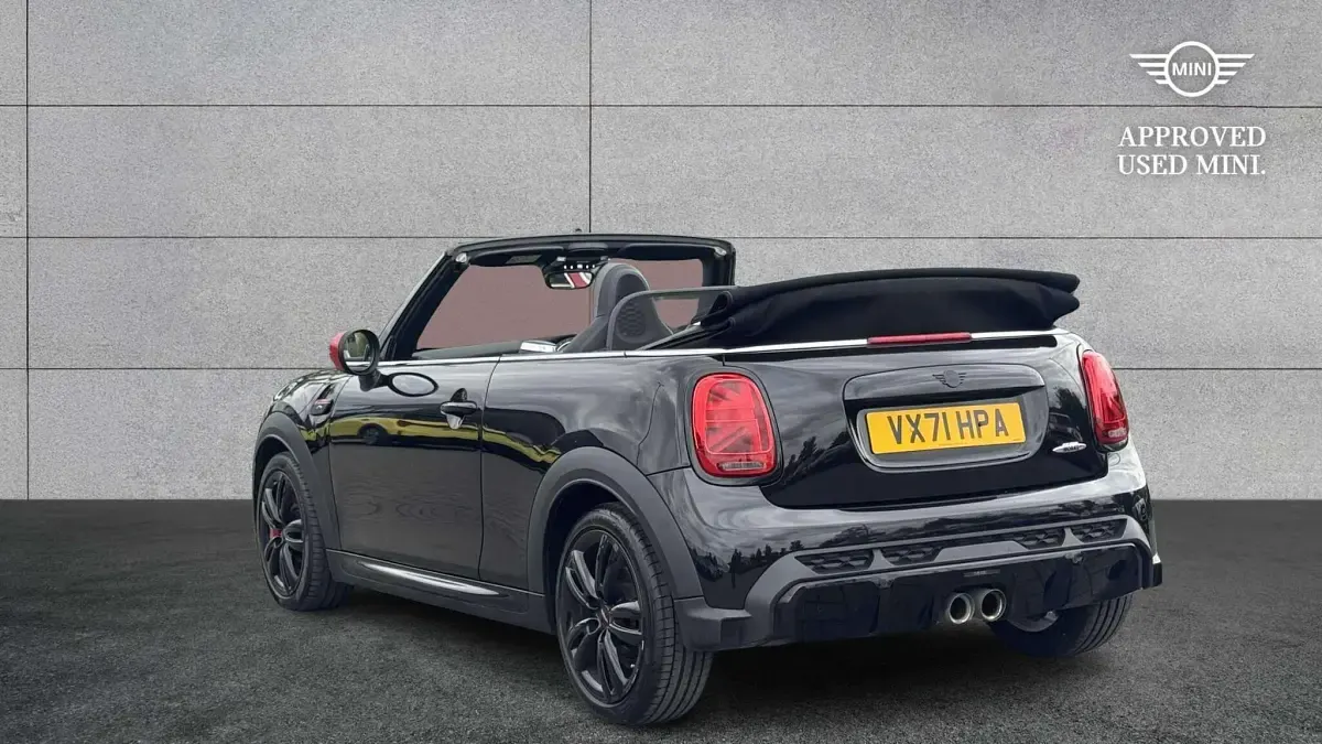 Used Mini John Cooper Works Cabriolet 228 HP (167 kW) 2021 Black Cabriolet