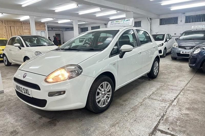White Used 2012 Fiat Punto Easy Hatchback | £3,899 (Fair price) - Image 1/1
