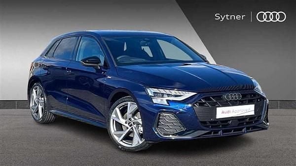 Blue Used 2025 Audi A3 Black Edition Hatchback | £31,000 (Expensive) - Image 1/4