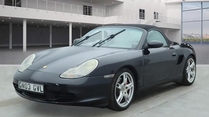 Used Porsche Boxster 2003 Black Cabriolet