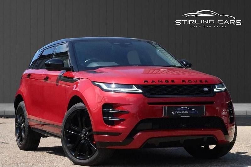 Red Used 2021 Land Rover Range Rover evoque Autobiography SUV | £24,989 (Fair price) - Image 1/4