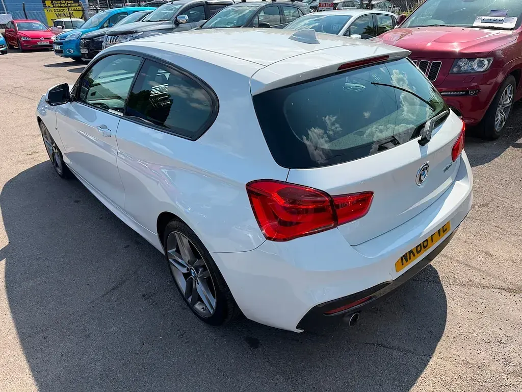 Used BMW 116 M Sport 116 HP (85 kW) 2016 White Hatchback