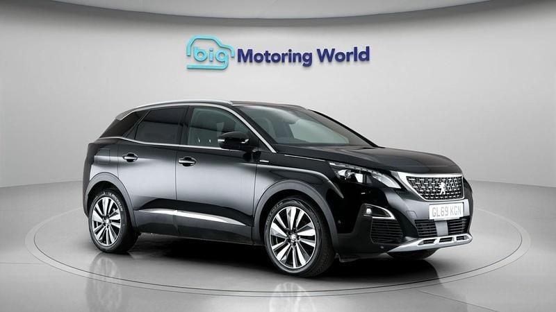Used Peugeot 3008 Premium 131 HP (96 kW) 2019 Black Hatchback