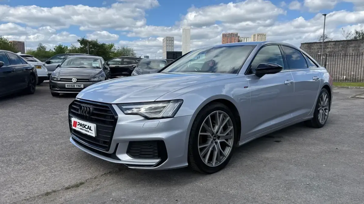 Begagnad Audi A6 Black Edition 204 HK (150 kW) 2021 Silver Sedan