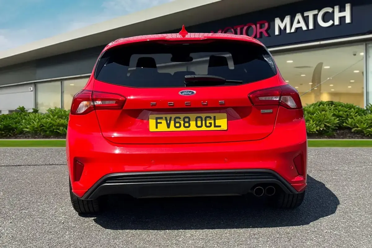 Used Ford Focus ST-Line X 2018 Red Hatchback