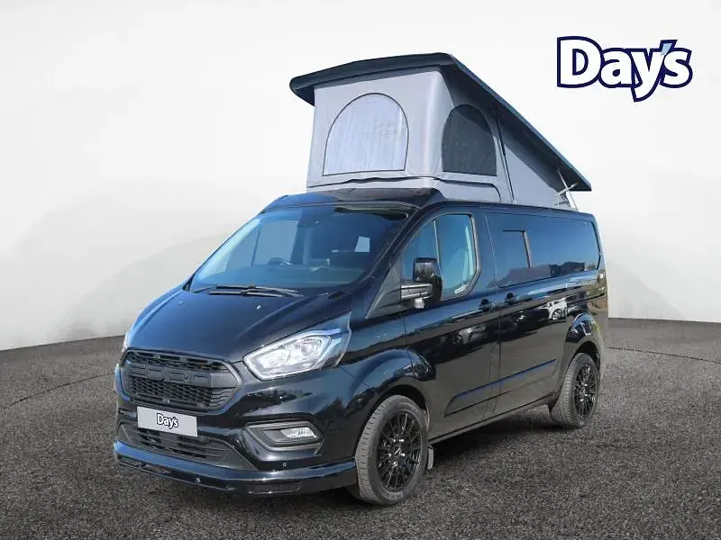 Used Ford Transit Custom Limited 130 HP (95 kW) 2021 Black Van
