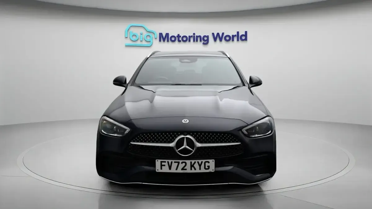 Used Mercedes C300e AMG Line Premium Plus 2022 Blue Estate
