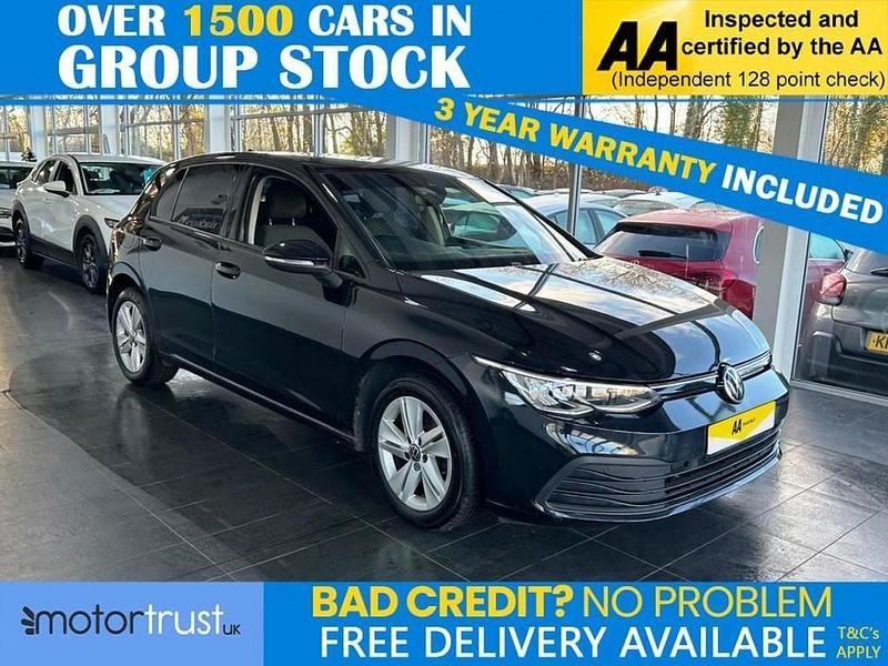 Black Used 2020 VW Golf VII Life Hatchback | £12,595 (Fair price) - Image 1/2
