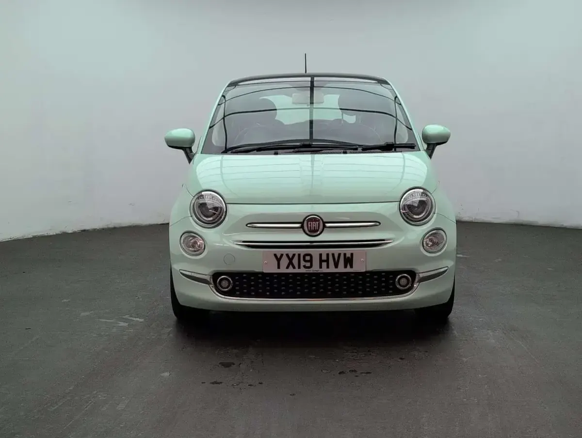 Used Fiat 500 Lounge 69 HP (50 kW) 2019 Green Hatchback