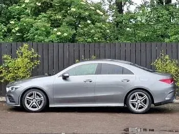 Used Mercedes CLA180 AMG line 136 HP (100 kW) 2021 Grey Coupe