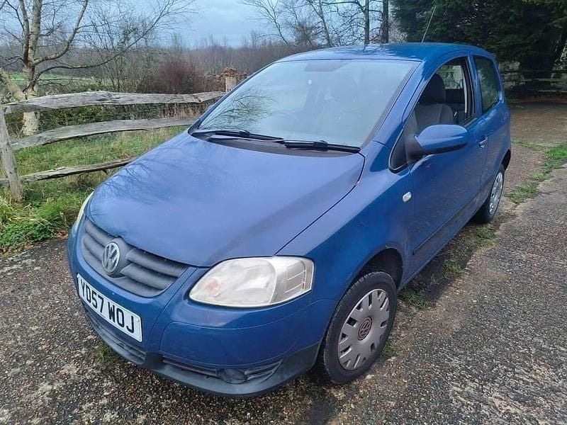 Blue Used 2007 VW Fox Hatchback | £1,595 (Good price) - Image 1/4