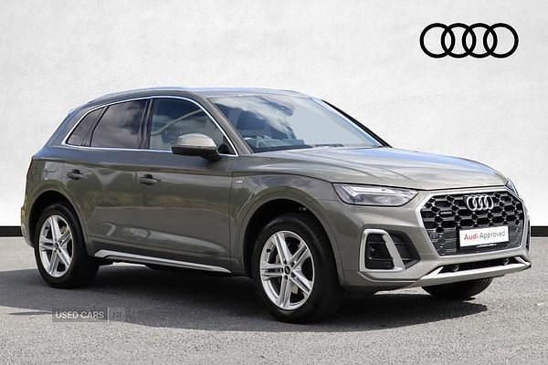 Grey Used 2024 Audi Q5 S-Line SUV | £38,990 (Fair price) - Image 1/4