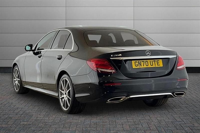 Used Mercedes E200 AMG line 184 HP (135 kW) 2020 Black Sedan