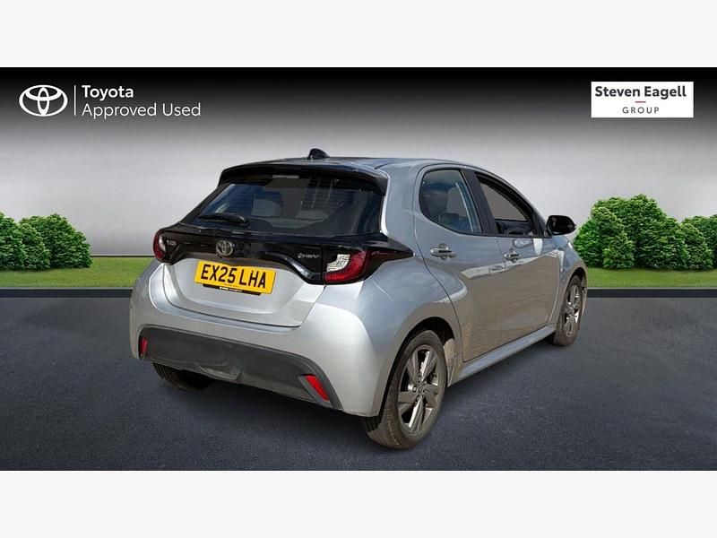 Used Toyota Yaris Hybrid 2025 Silver Hatchback