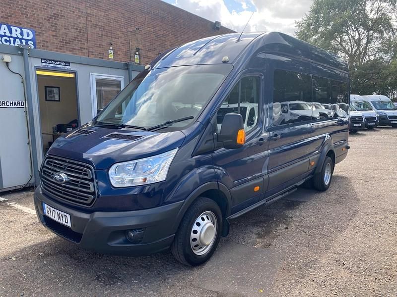 Blue Used 2017 Ford Transit Trend | £9,995 (Good price) - Image 1/4