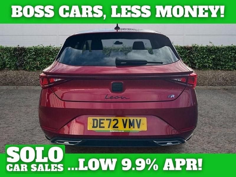 Used Seat Leon FR 130 HP (95 kW) 2022 Red Hatchback