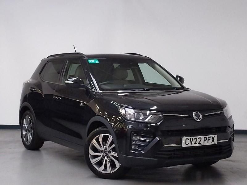 Black Used 2022 Ssangyong (KGM) Tivoli SUV | £13,998 - Image 1/4