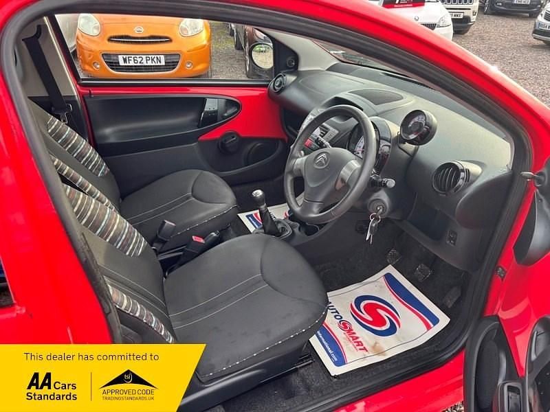 Used Citroën C1 Platinum 68 HP (50 kW) 2014 Red Hatchback