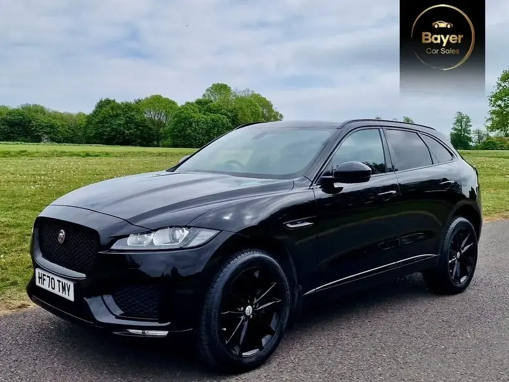 Second-hand Jaguar F-Pace Chequered Flag 180 CP (132 kW) 2020 Negru SUV
