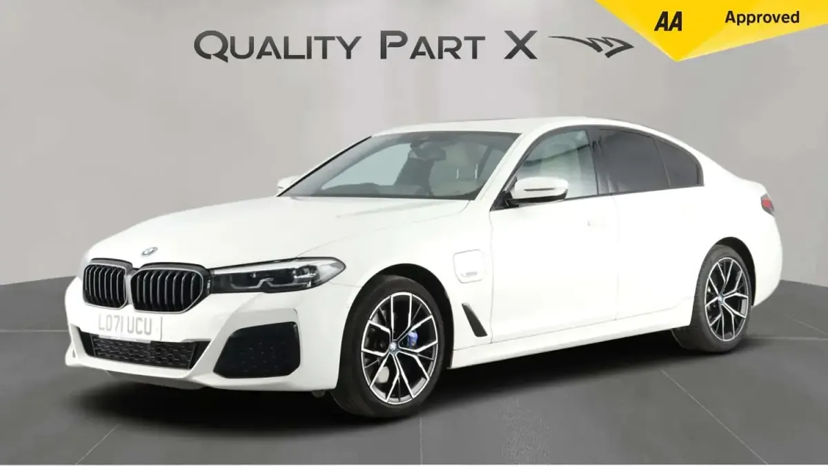 Used BMW 530e M Sport 2022 White Sedan