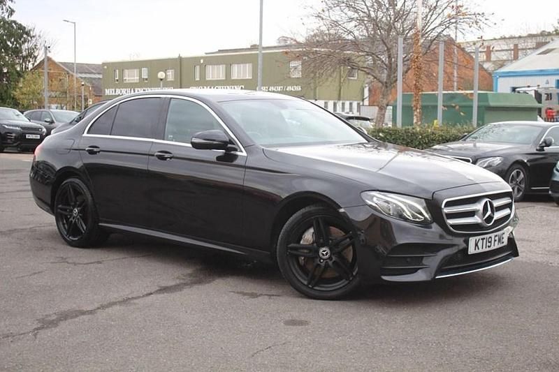 Black Used 2019 Mercedes E400 AMG line Sedan | £18,985 (Fair price) - Image 1/1
