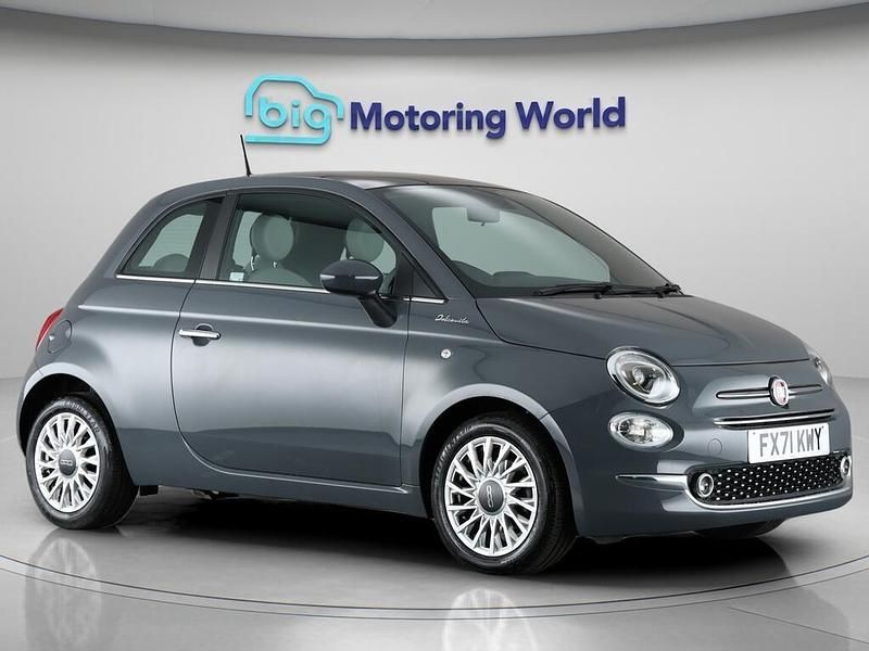 Grey Used 2021 Fiat 500 Dolcevita Hatchback | £9,500 (Fair price) - Image 1/4