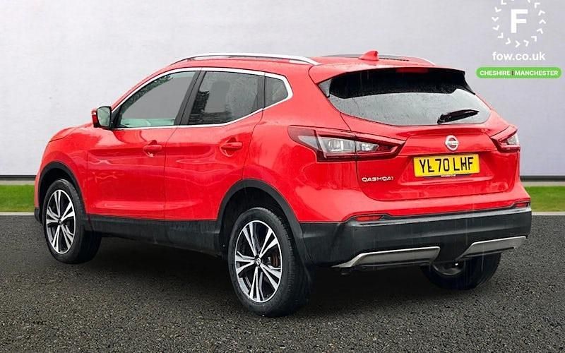 Used Nissan Qashqai N-Connecta 158 HP (116 kW) 2021 Red SUV