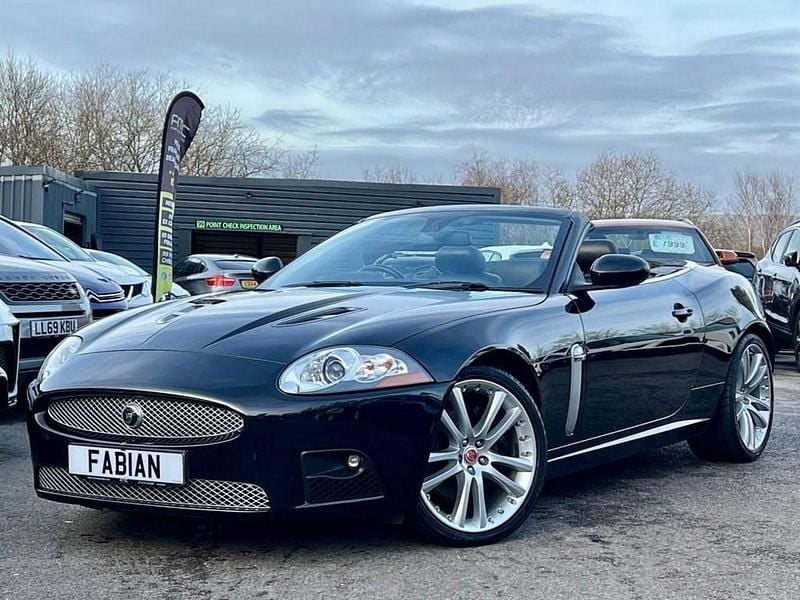 Black Used 2009 Jaguar XKR Supercharged Cabriolet | £15,999 (Super price) - Image 1/4